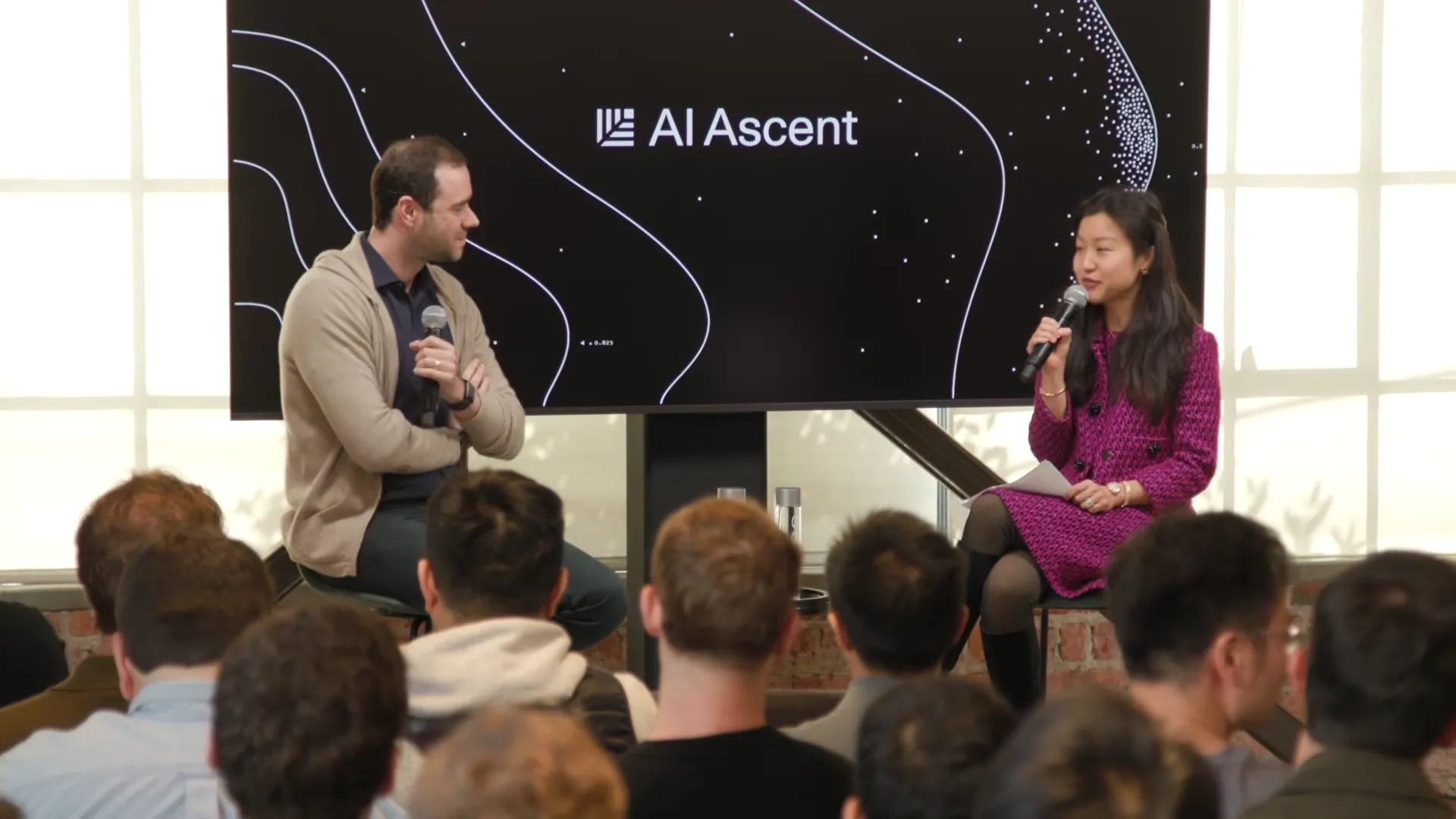 Karpathy explaining verifiability and jagged skills in frontier LLMs at Sequoia AI Ascent 2026