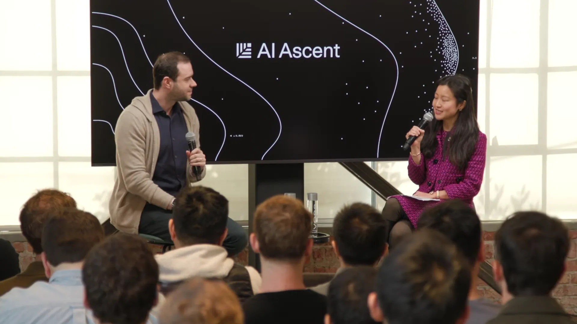 Karpathy answering the what's obvious in 2026 question at Sequoia AI Ascent — neural net as host process