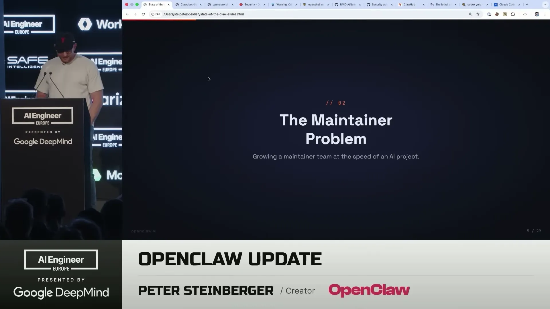 Management challenges and the OpenClaw Foundation structure