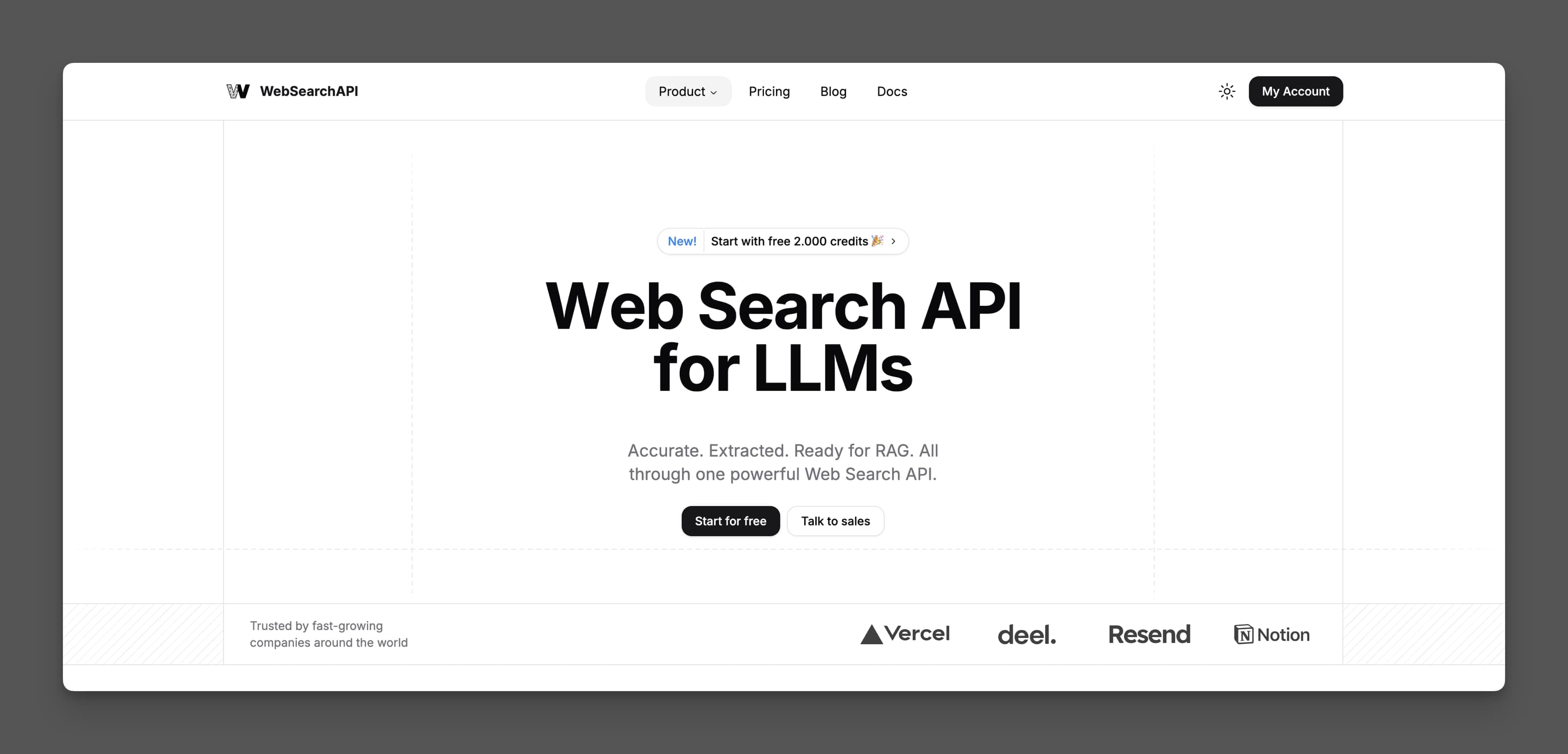websearchapi.ai as tavily alternative